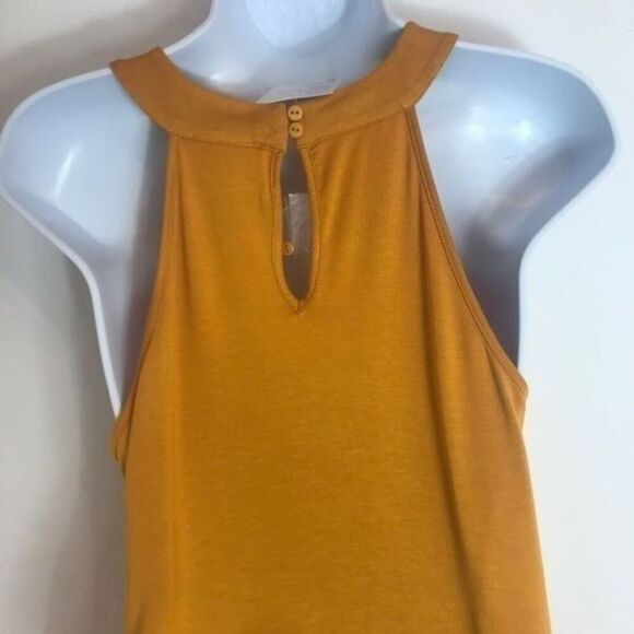 Carmen gold tank top size  S 0065 - Picture 2 of 5